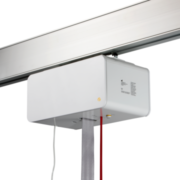 GH3+ drive motor for horizontal movement along the ceiling rail system.
