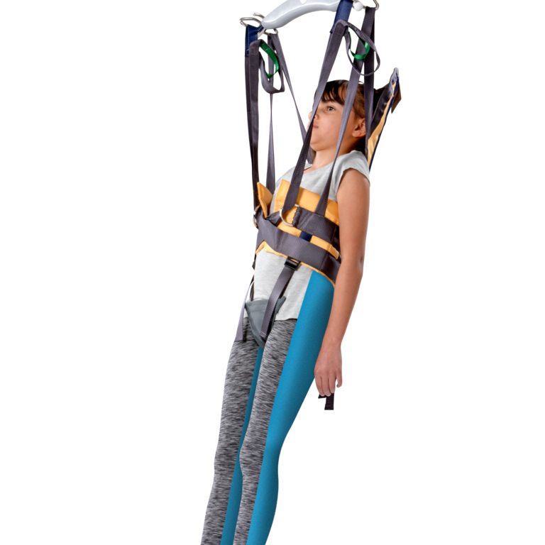 Lifting vest for Standing Shell, for lifting children in a standing ...