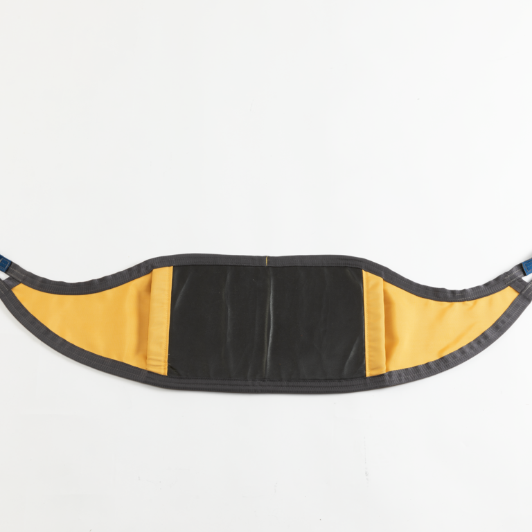 A Guldmann Standing Sling for use with the GLS5.2 Active lifter, designed to provide support during standing and transfers.