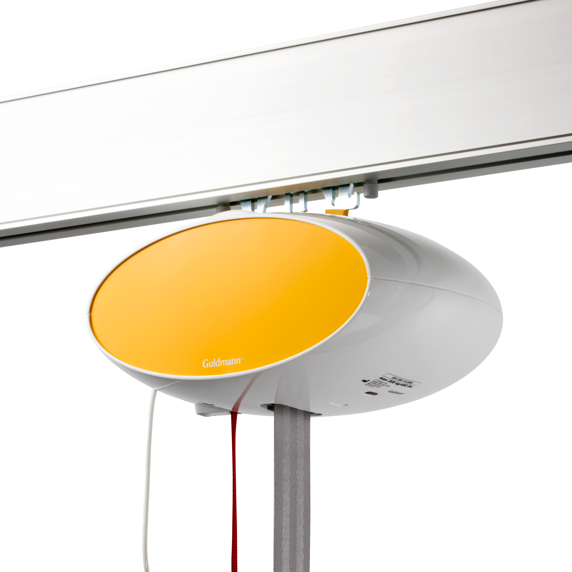 GH1 lifting module with yellow cover plate for patient lifting in home care settings