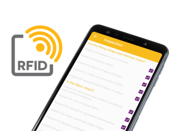 Alle genanvendelige Guldmann sejl har gratis RFID-tags. Holdbare, vaskbare og lette at scanne for nem sporing og ISO 10535-overholdelse.