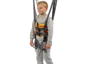 Active Trainer – Kids walking sling with chest support and hip straps for safer gait and balance training